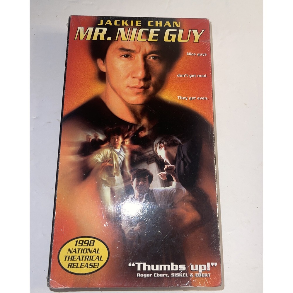 Jackie Chan Mr. Nice Guy (VHS, 1998) SEALED‎ NEW